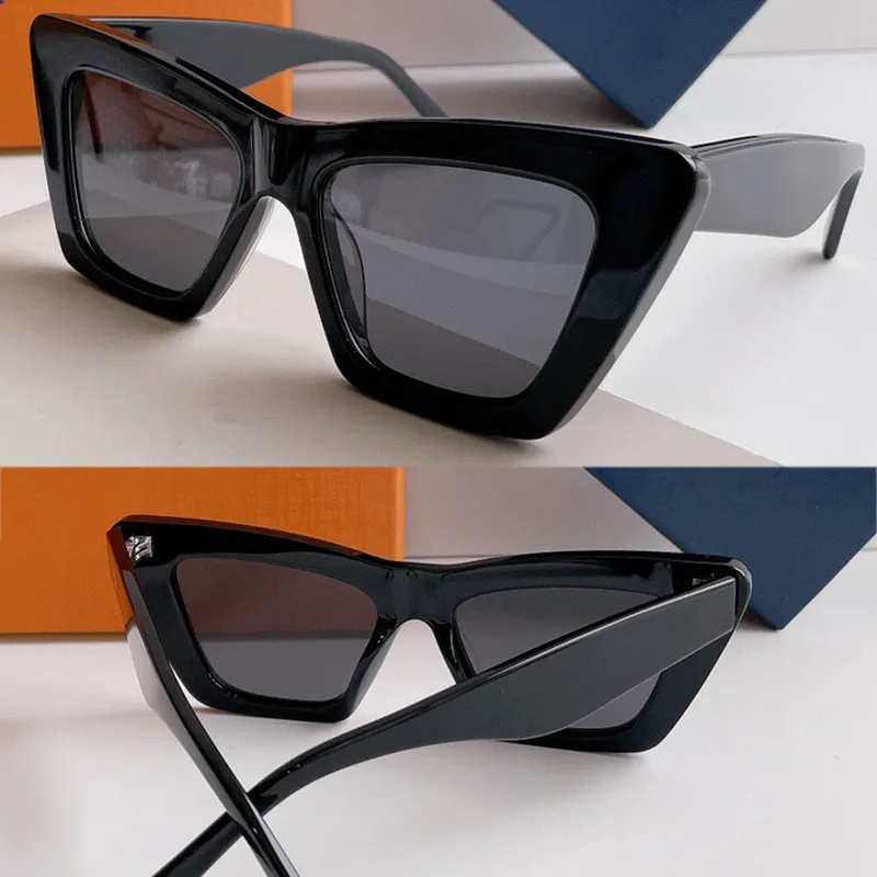 ÓCULOS DE SOL FAME CAT EYE Z2520 Estilo clássico visual moderno Apresenta linhas nítidas e armação grossa para um visual de inspiração retrô Vem com uma caixa original