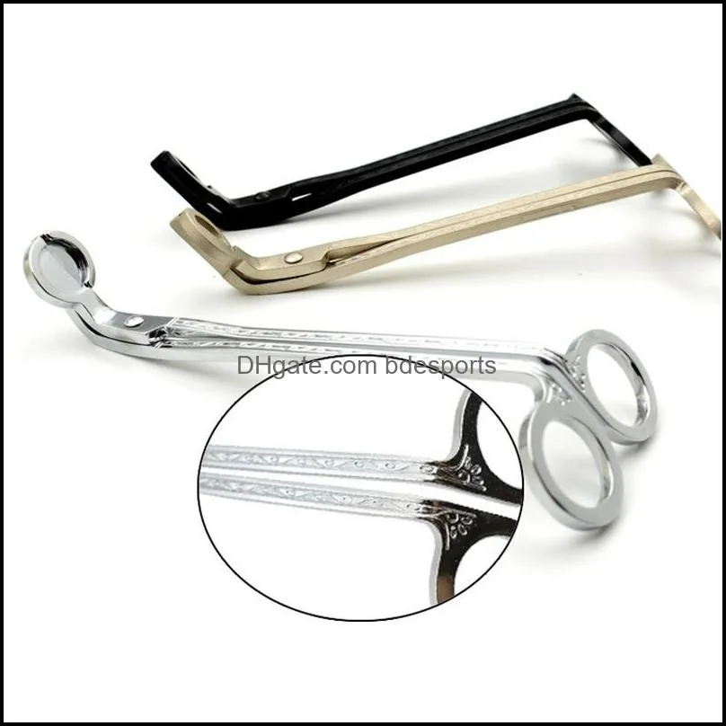 Stainless steel candle wick scissors Metal candle scissors Candle Wick Trimmer Oil Lamp Trim scissor Wick Cutter T9I001135
