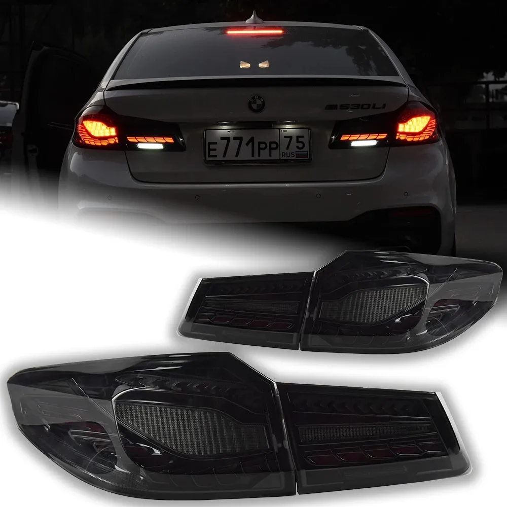 AUTO ACCESSORS BAKTLAMP FￖR BMW G30 20 17-2022 525I 530I F90 G38 LED Turn Signal Daytime Lights Reversing PAILDIGHTS