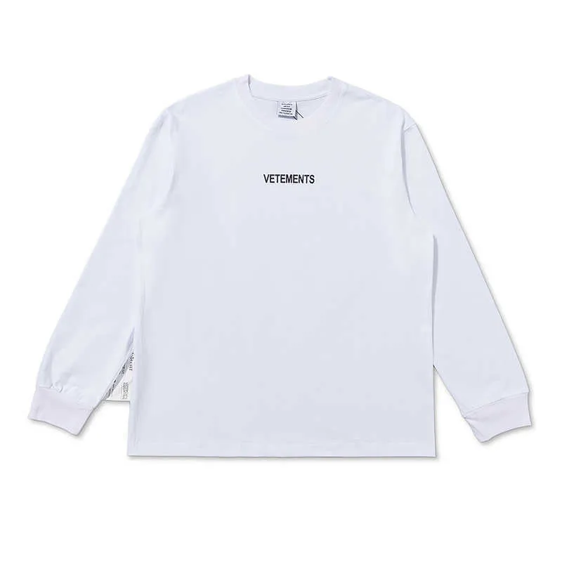 DHgate.com:Oversized Gothic Font Vetements Long Sleeve DHgate.com:Oversized Gothic Font Vetements Long Sleeve