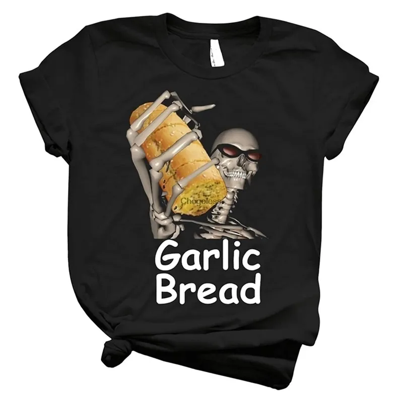 When Ur Mom Com HOM N Maek Hte Garlic Bread Mens T Shirts Graphic Vintage Trendy Womens Retro Shirt 220628