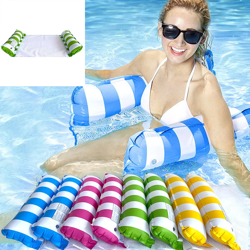 Kinderen speelgoed outdoor zand water spelen apparatuur water plezier drijvende rij zwemmen oefening zomer opblaasbare opvouwbare amusement fauteuil sofa groothandel op voorraad