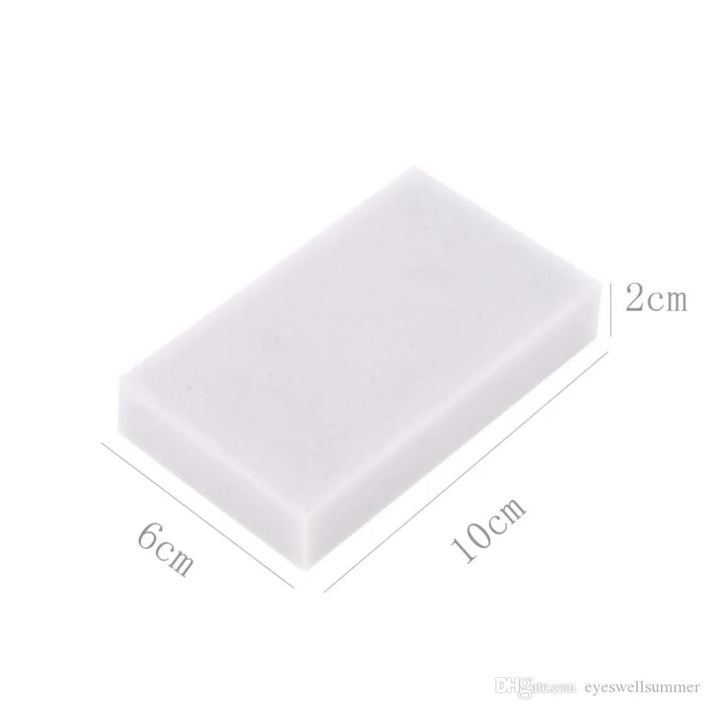 White Magic Melamine Sponge 100*60*20mm Cleaning Eraser Multi-functional Sponge Without Packing Bag Household Cleaning Tools