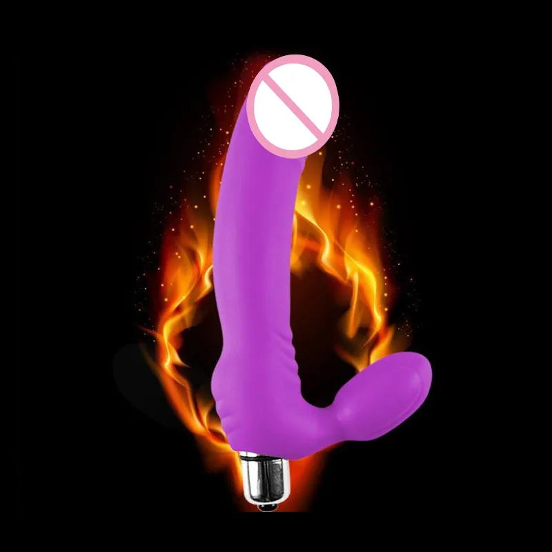 Vibratori del dildo del punto G del massaggiatore della prostata impermeabile del materiale del silicone della donna prodotto adulto dei giocattoli sexy anali staccabili