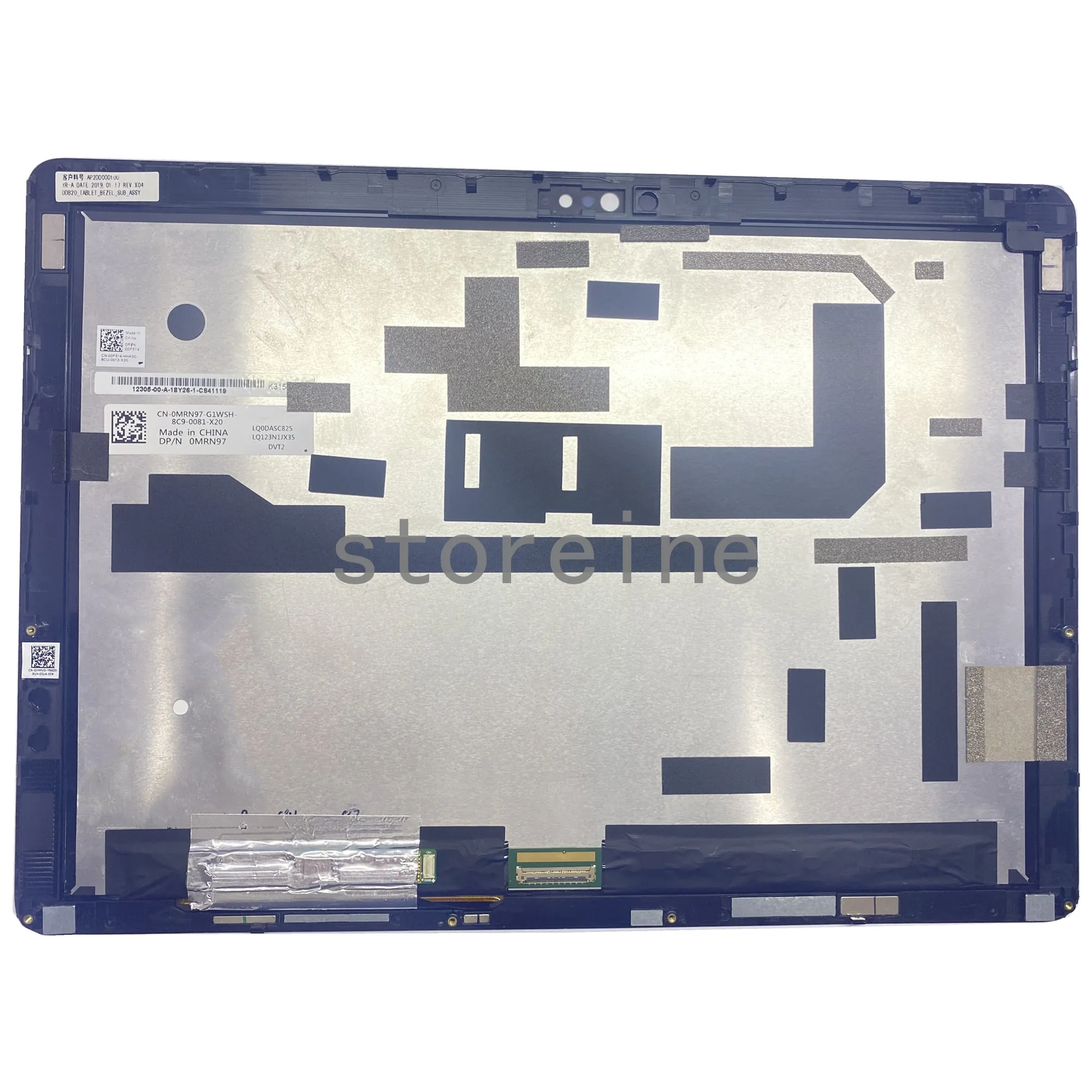 Laptop LCD Screen Assembly 12.3 Inch 1920x1280 40-Pin 5:4 Display Ratio ...