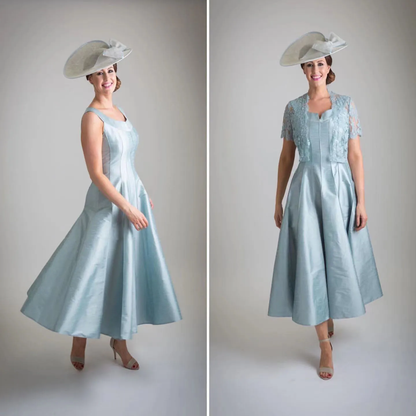 Robe de soirée élégante bleu clair pour mère de mariée, grande taille, robe formelle trapèze pour mariage, 2022