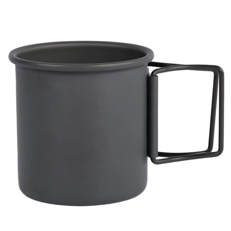300ml aluminium alloy Tea Cups Camping Mug Titanium Tumblers Portable Outdoor Travel Coffee Mug Cup For Camping/Travel/Home Use LK0040