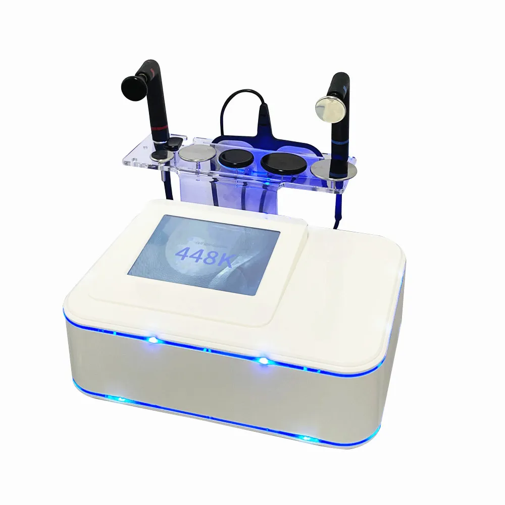 Nueva tecnología de radiofrecuencia de España Forma de onda dual RF profunda 448K CET RET Máquina de radiofrecuencia para quemar grasa