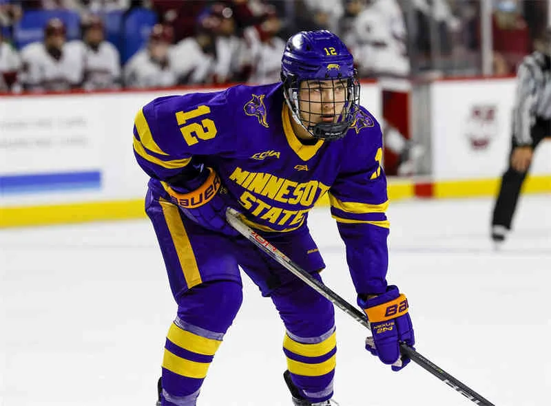 Minnesota state on sale hockey jersey