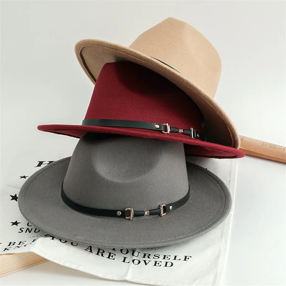 Quantity limited sale Wide Brim Hat Elegant Fedora Felt Adult Gentle ...