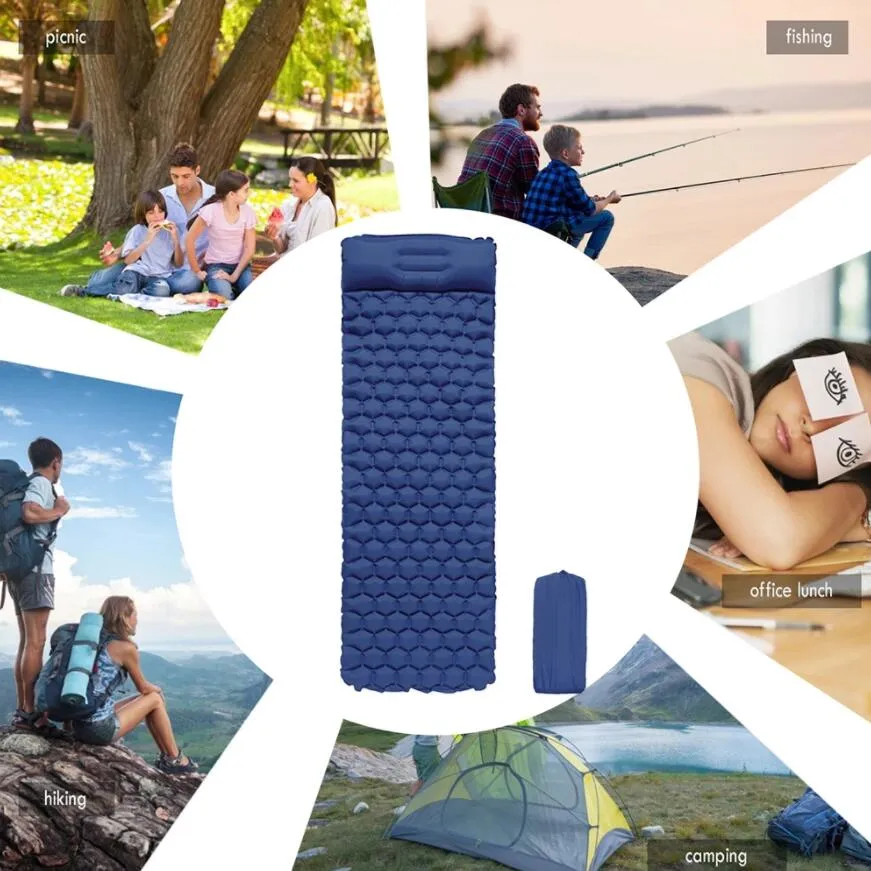 Accesorios de mochila, colchoneta plegable para acampar, colchón de aire,  Picnic, colchonetas para dormir, viajes al