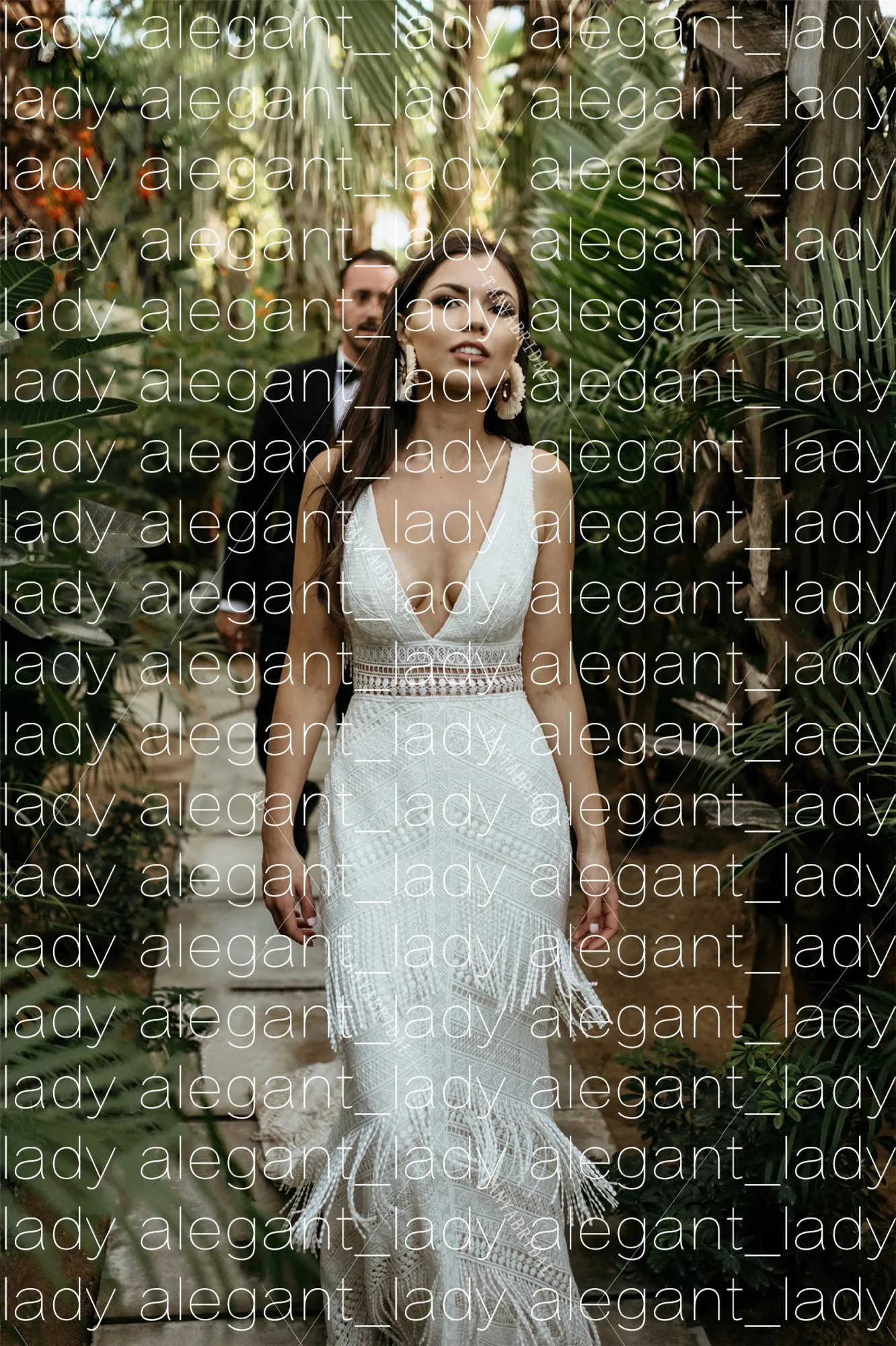 Crochet Lace Wedding Dresses Rormantic Tassel Fringe Mermaid Bridal Gowns  Backless Vestido De Noivas Gypsy Robe Boho Gowns From Alegant_lady, $167.09  | DHgate.Com