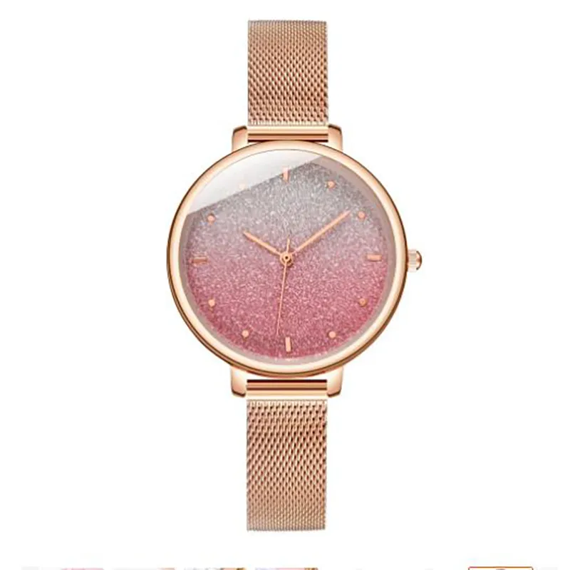 Myyshop Top Women Watches Quartz tittar på mode moderna armbandsur vattentäta armbandsur Montre de luxe gåvor 75 $