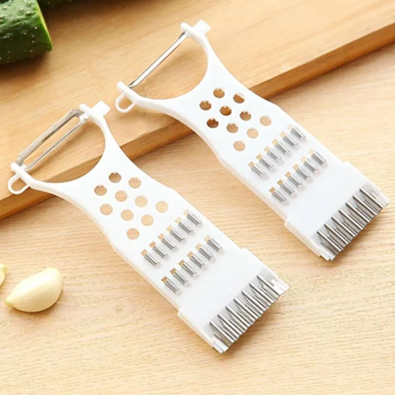 Stainless Steel Peeler Grater Manual Slicers Vegetable Tools Cucumber Cutter Vegetable Fruit Peel Shredder Slicer Kitchen Accessories T2I5670