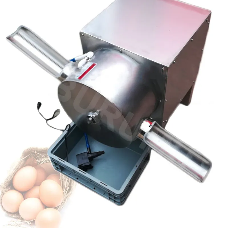 小型電気卵洗浄機チキングースクリーニングアヒルの卵洗濯機クリーナー