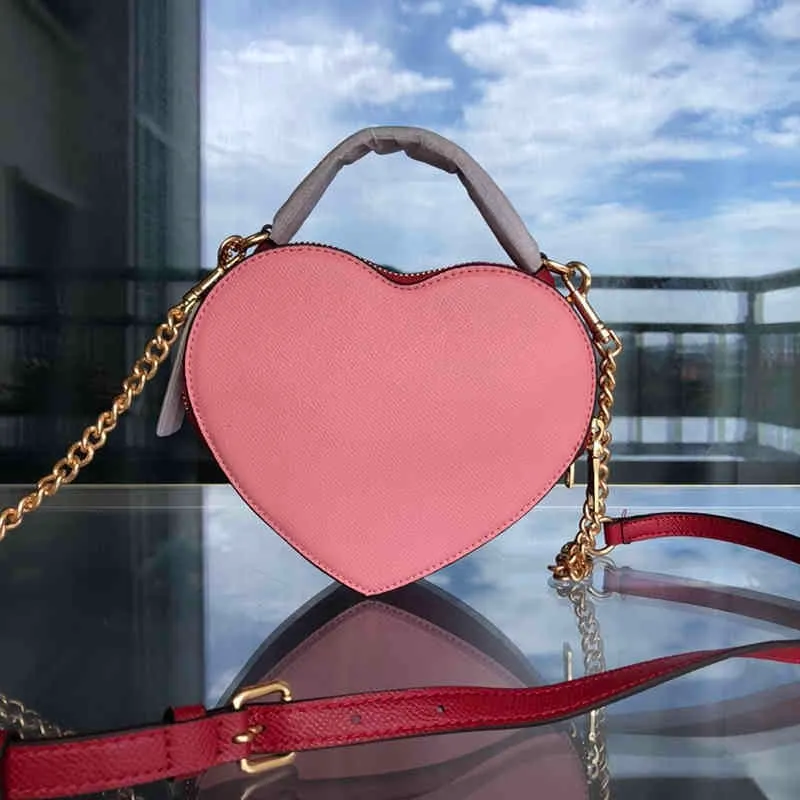 Shoulder Bag Shoppers Tote Bags High Quality Leather Handbag Women Designers Handbags Bags Purses Heart-shaped Ladies Fashion Crossbody Bags 0525