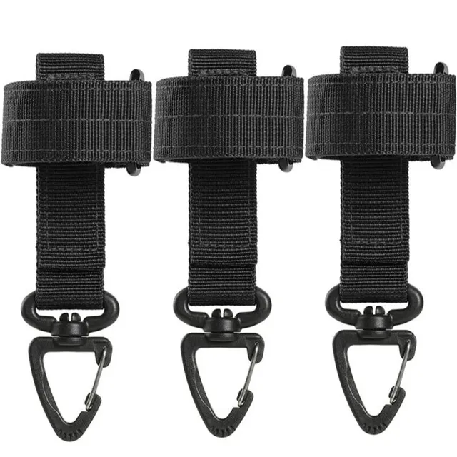 Tactical Gear Set: Heavy Duty Keychain Clip Keeper, Molle Webbing, Gloves  Rope Holder, Military Hook Perfect For Outdoor Adventures From Atomizer,  $3.17