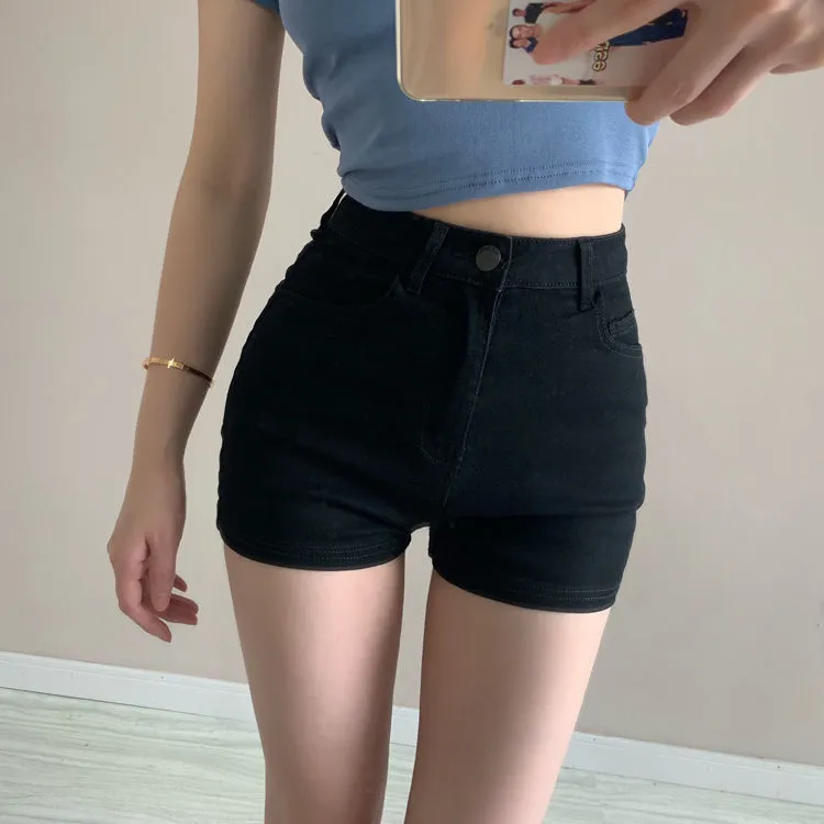 Korean Style High Waist Soft Denim Shorts Womens For Women Sexy