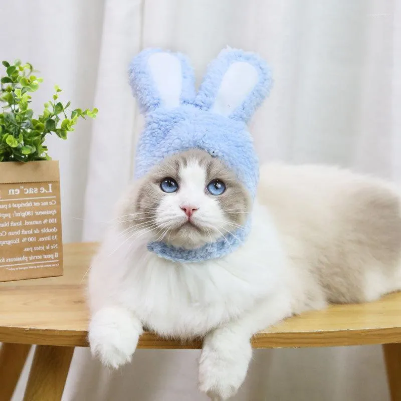 Cat Costumes Pet Hat Warm Windproof Guet Dress Up Cap Fun Comdress Cosplay Assplay for Dog mumr999