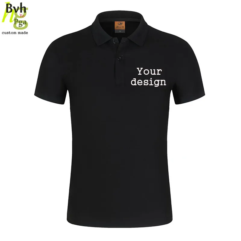 Polo personnalisé design bricolage hommes et femmes décontracté Polo équipe publicité chemise 220609