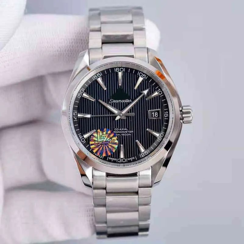 Mens Mechanical Watch 2022vs 150 시리즈 완전 자동 방수 스위스 브랜드 Geneva Wristatches의 고급 시계