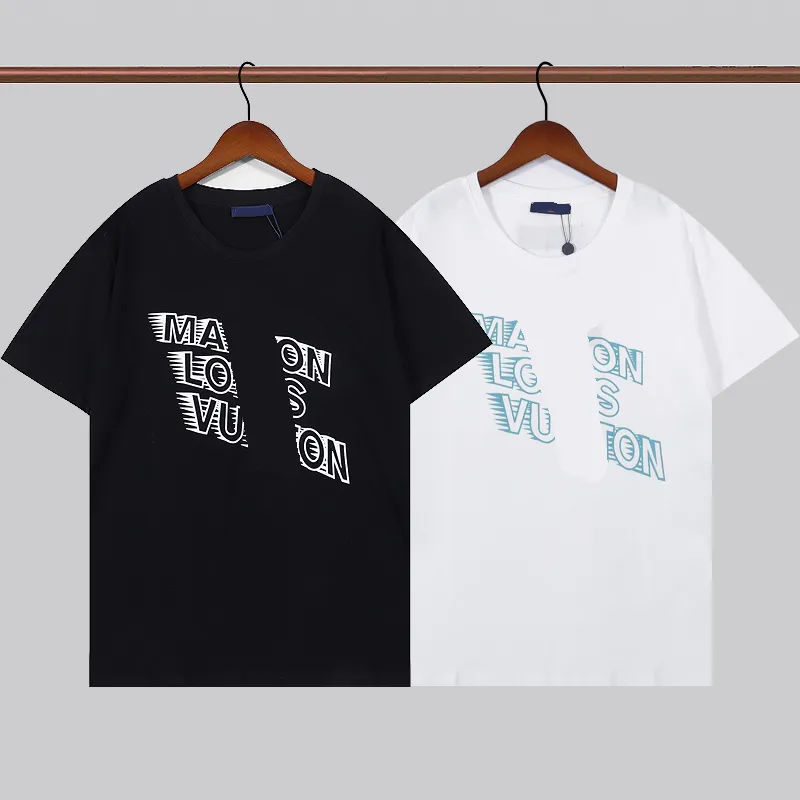 1Lyxdesignade T-shirts för män Klänningskjorta sommar för män och kvinnor med monogram Casual Mode av högsta kvalitet Streetwear i flera färger 100 % bomull M-3XL#0941