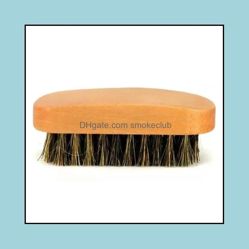 Horsehair Shoe Shine Brushes With Horse Hair Bristles For Boots, Shoes Leather Care Cleaning Brush For Suede Nubuck Boot