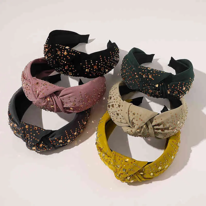 New Arrivals ! Fashion Headband Amazon.com : Yeshan Wide Bandana headbands for Women Boho  main image 4