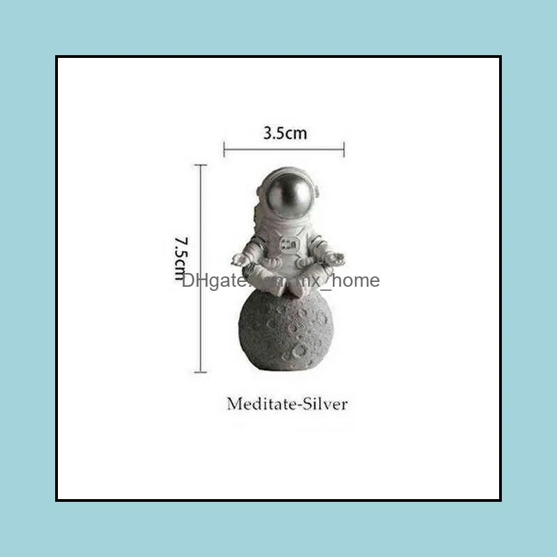Microphone Guitar Robot Lamp Home Decoration Retro Garden Ornaments Steampunk Outdoor Courtyard Lighting Resin Statue for Home Y1123