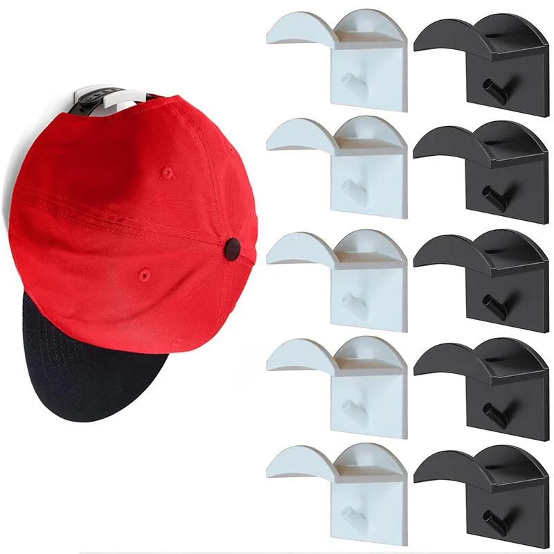 フックレール帽子クリエイティブプラスチックウォールハンガー服キーラック2クロールームハンギングオーガナイザーフック