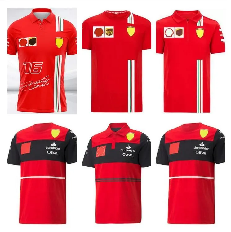 22/23 Sainz Charles Leclerc Schumacher Vettel F1 Formula 1 one jersey national team rugby Jerseys men home away polo shirts uniform 2122