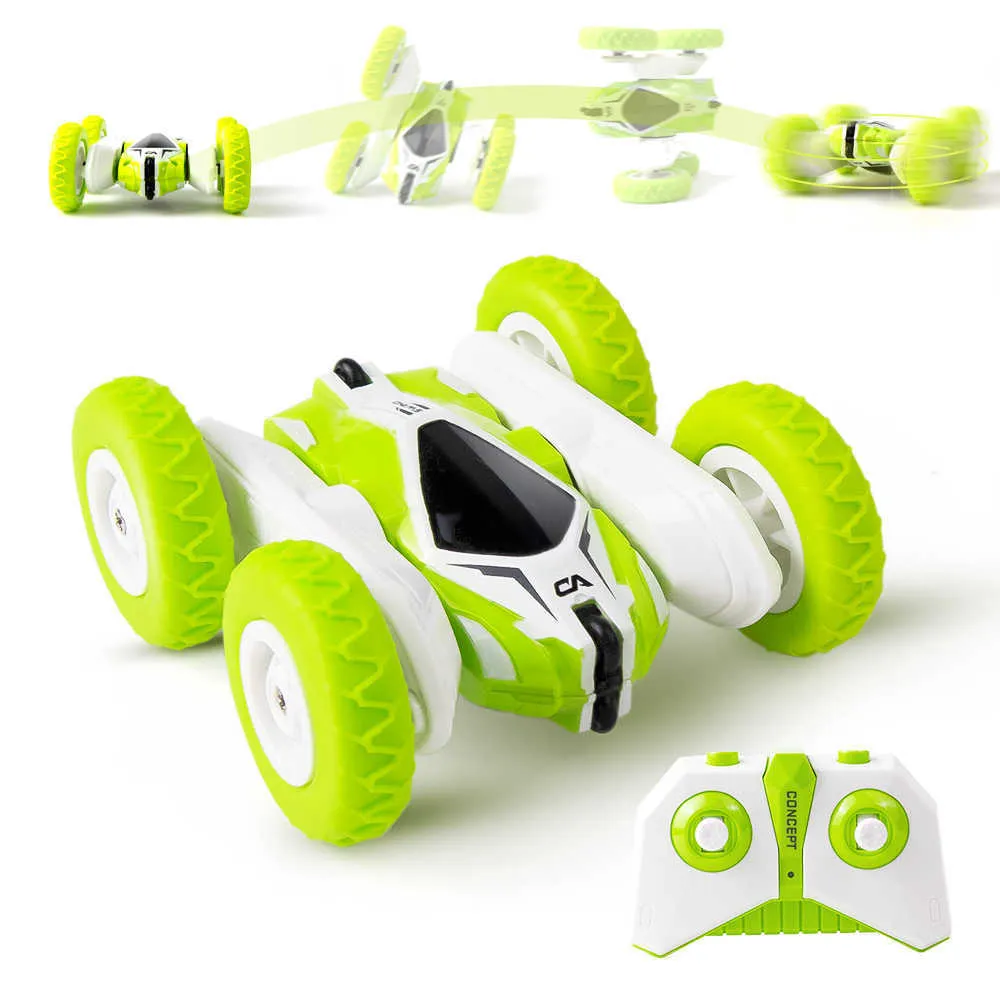 Mini 4CH Stunt Drift Deformation Buggy RC Car Remote Control Rock Crawler Roll 360 Degree Flip Toys For Kids