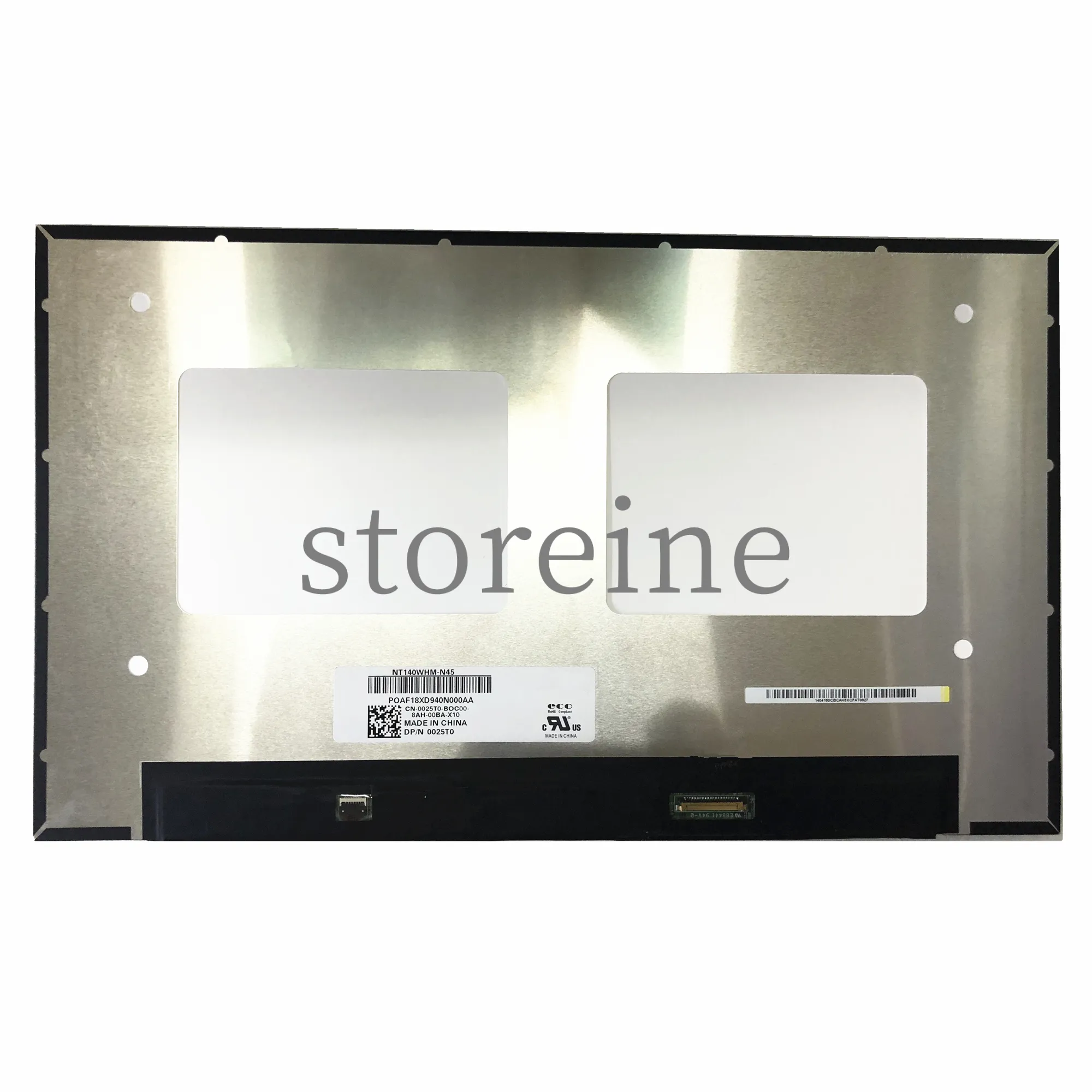 NT140WHM-N45 écran LCD pour ordinateur portable panneau d'affichage matrice nouveau remplacement 1366X768 14.0 pouces EDP 30 broches