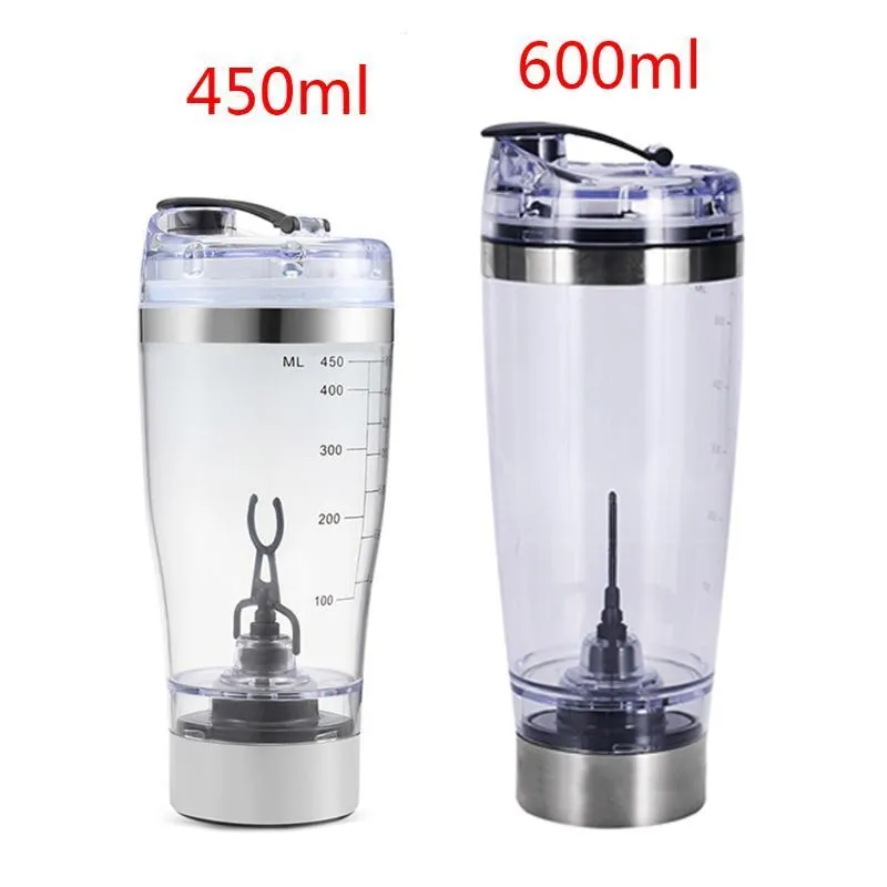 600ml battery plastic protein electric shaker