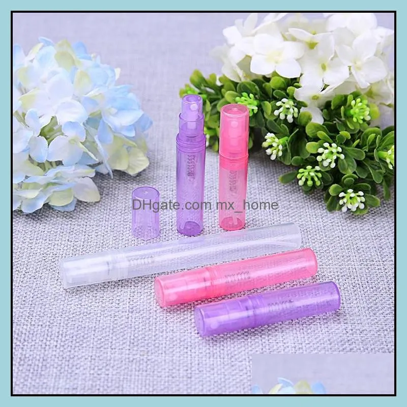 5ml3ml2ml Perfume Pump Sprayer Bottle Wedding Dress Perfume Women Clothing Perfume Atomizer Packaging Spray Perfect Empty Cosmetic