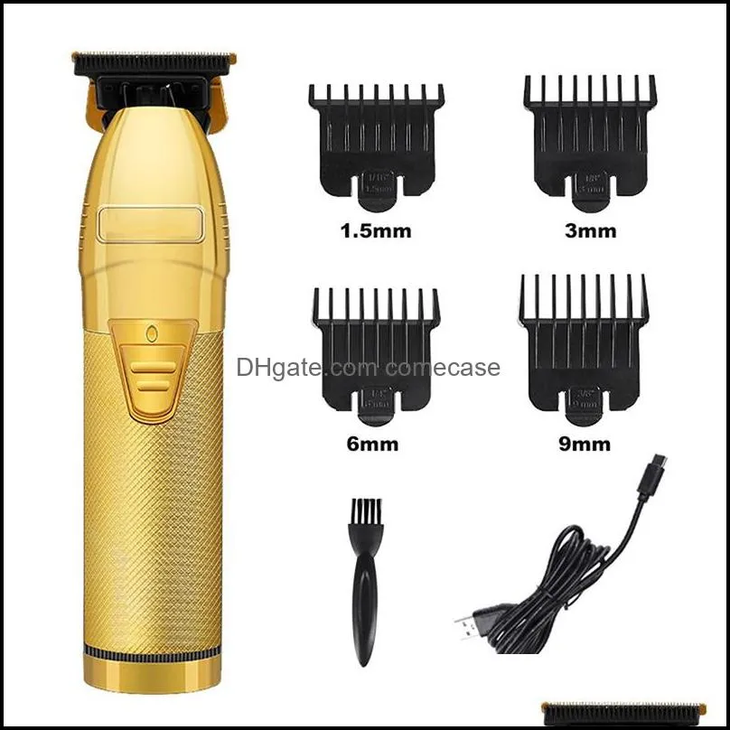 Electric Hair Clipper Rechargeable Low Noise Hair Trimmer Hair Cutting Machine Beard Shaver Trimer For Men Barber Hairs Shaving