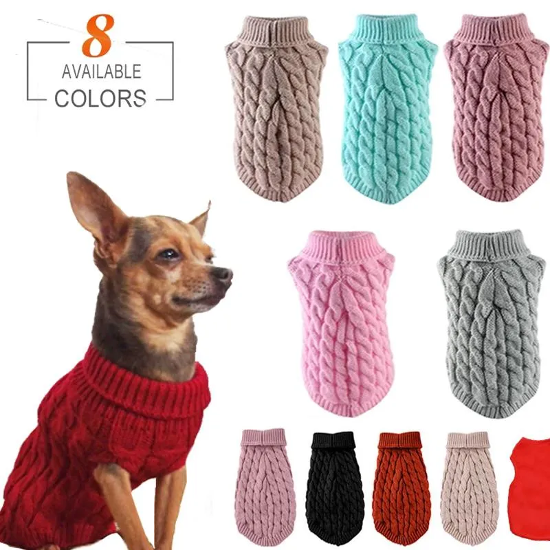 Extraer metodología esfuerzo Sweaters de ropa para perros ropa de invierno para perros pequeños suéter  tibio