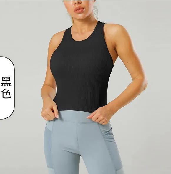 Breathable Womens Sports Vest For Running, Fitness, Yoga Short Length,  Gathered Design Gym Sleeveless Shirt T Sleeveless Shirt #9412715 From Debf,  $26.97