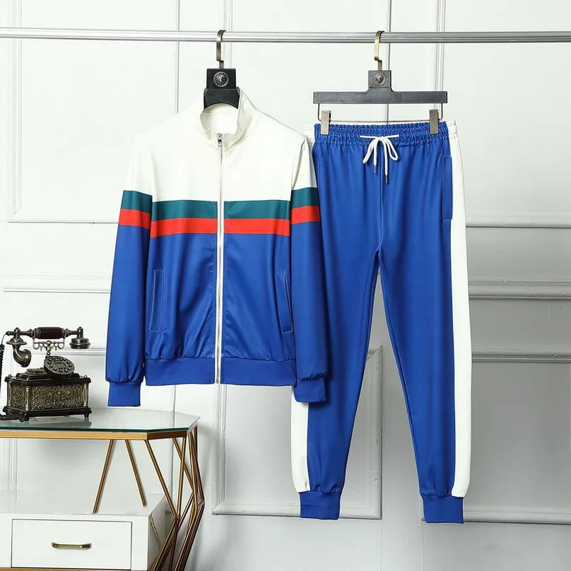 Moda gündelik spor giyim eşya seti erkek kıyafetler sweatshirt ceket ve pantolon ter takım elbise spor joggers erkek pist takım elbise