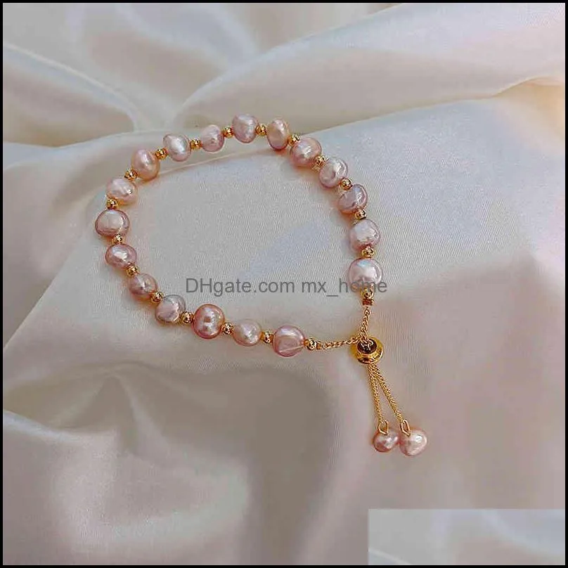 Chinese-style Products Design of Natural Crystal Elastic Bracelet in 2021