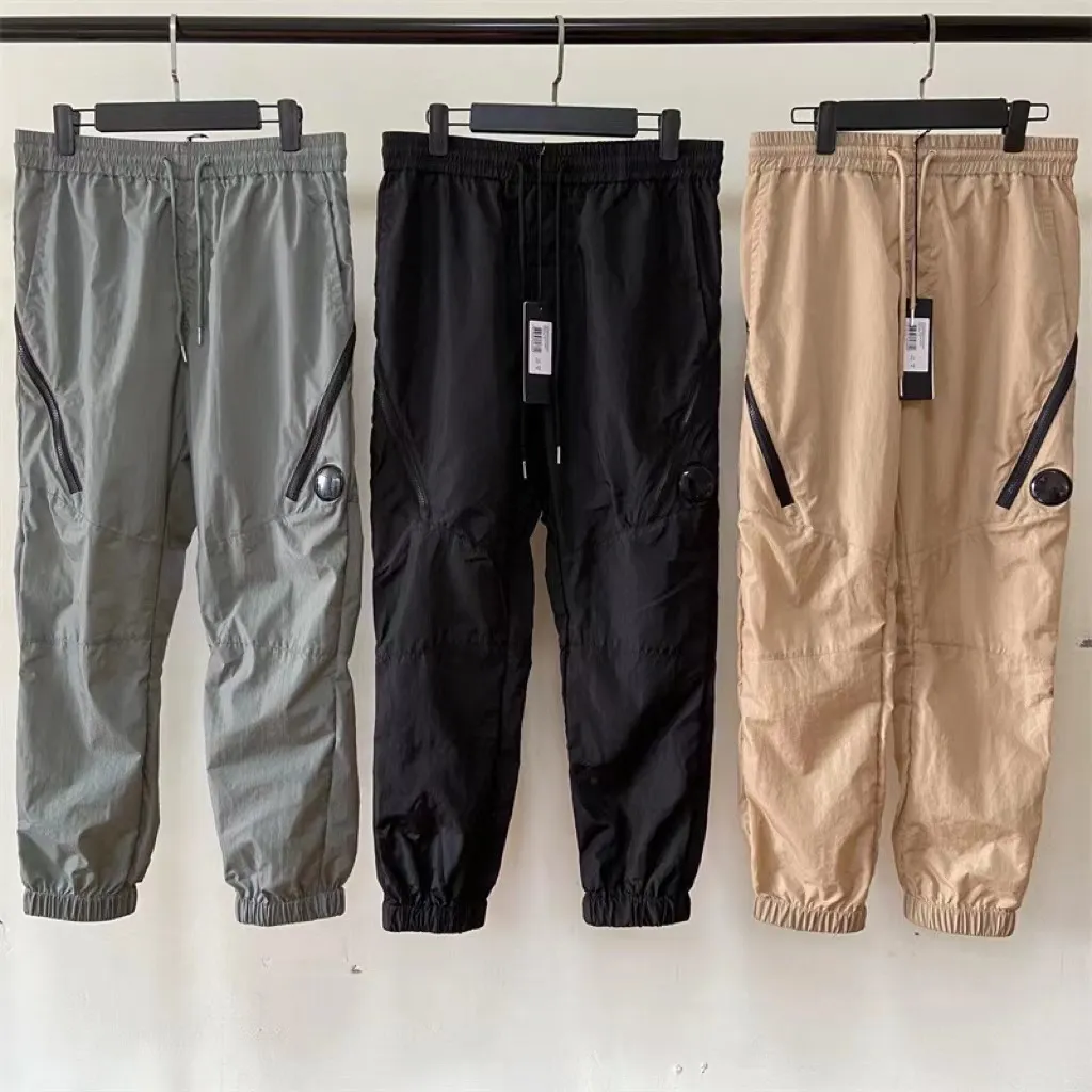 Tide Brand CP Pants Spring and Autumn Męskie Sporty Sport Sports Travel Nylon Spodni Szybkie suszące wodoodporne luźne ubrania do joggingu na świeżym powietrzu