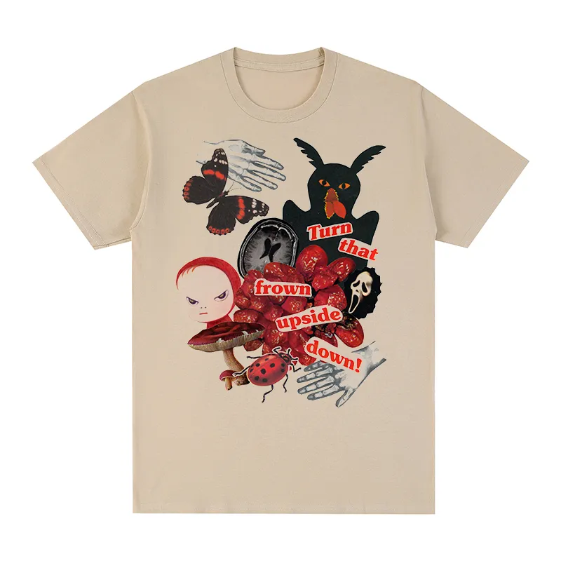 Yoshitomo Nara Ukiyoe t gömlek Pamuklu Erkek T gömlek TEE TSHIRT Bayan tops 220623