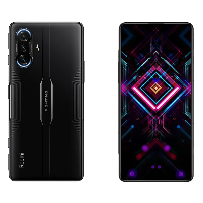 Originele Xiaomi Redmi K40 5G mobiele telefoon Gaming 6GB RAM 128GB ROM Octa Core MTK Dimensity 1200 Android 6.67" OLED-scherm 64MP AI NFC Face ID Fingerprint Smart Cell Phone