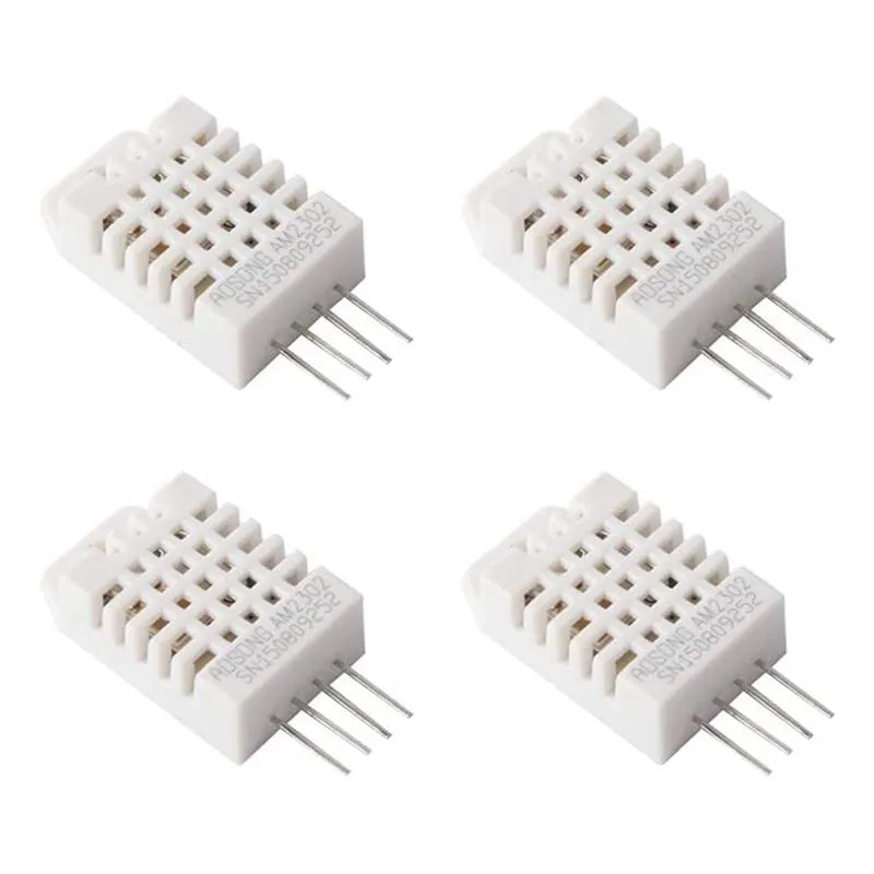 Smart Home Control For DHT22 AM2302 Digital Temperature And Humidity Sensor Module Replace 3.3V 5V Arduino Raspberry DIY(Pack Of 4Pcs)