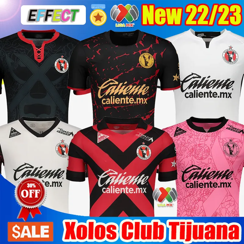 2021 2022 2023 Xolos De Tijuana Special Soccer Jerseys 21 22 23乳がん啓発ピンクエディションジャージーカミサFutebol Liga MXホームアウェイサードキットフットボールシャツ