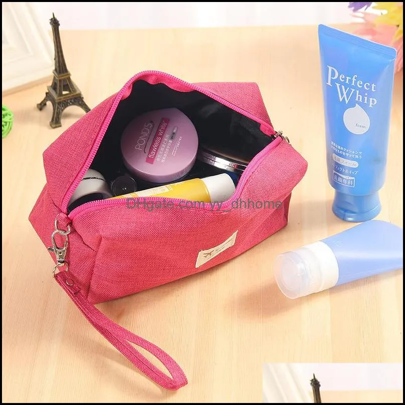 makeup bags cosmetic bag love 6 colors traveling bags large capacity storage waterproof wash tolitery bag vt0270