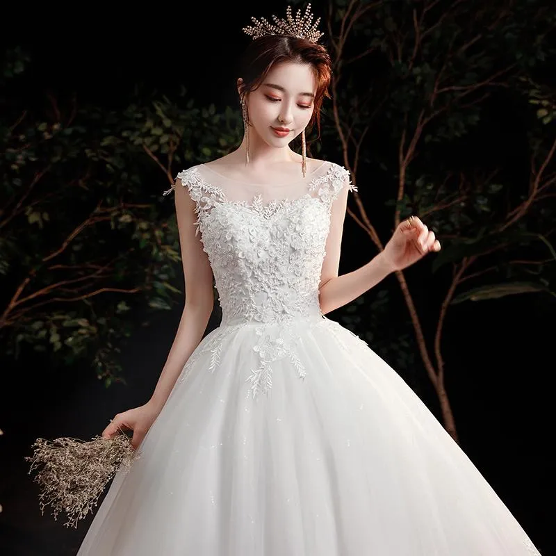 Другие свадебные платья Ezkuntza 2022 Tuller платье иллюзия невеста милая