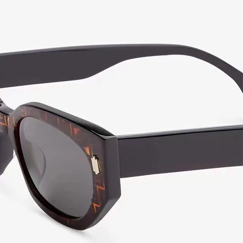 Bold Cat-eye Acetate Sunglasses