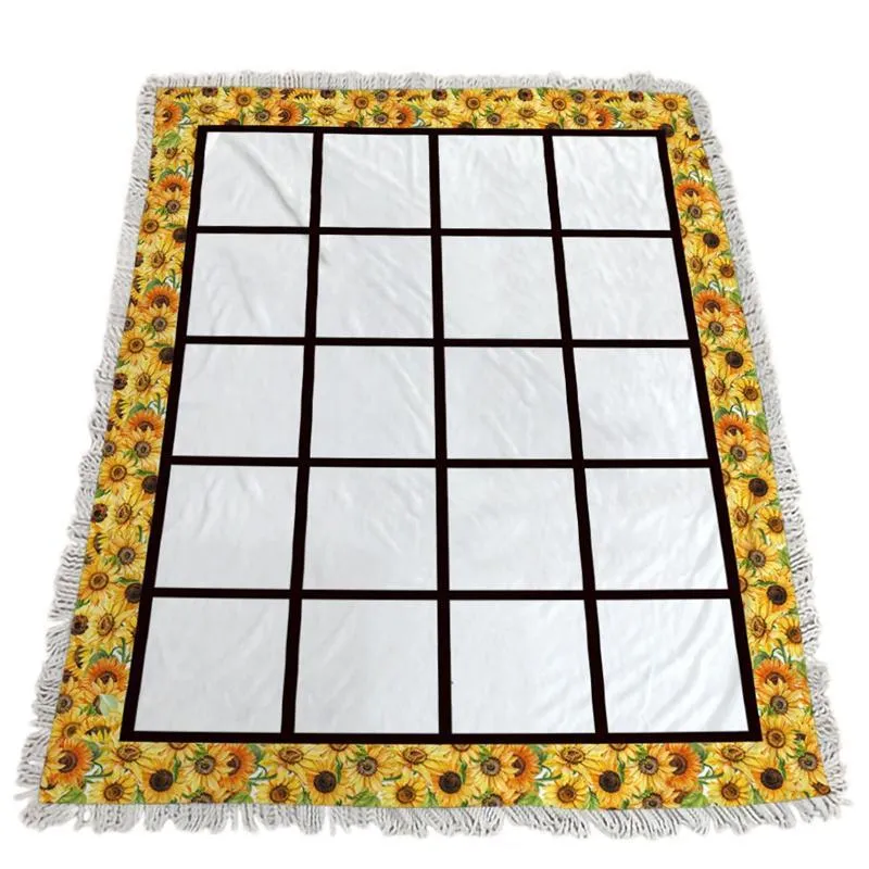 Panel Style Adult Sublimation Blankets 50 x 60
