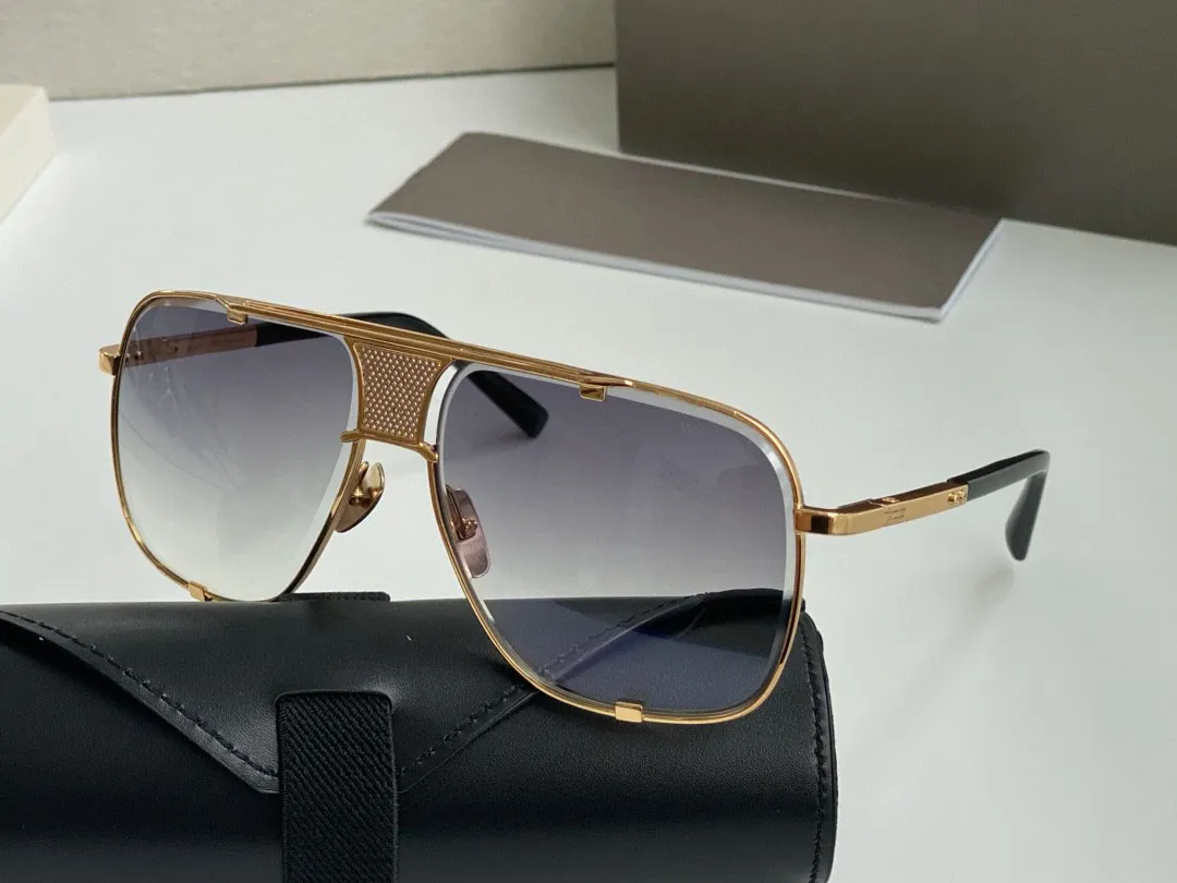 A Dita Mach Five Top Original Lunettes de soleil design de haute qualité pour hommes célèbres lunettes de marque de luxe rétro à la mode Design de mode femmes